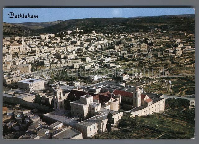 Collezionismo di cartoline postali di betlemme